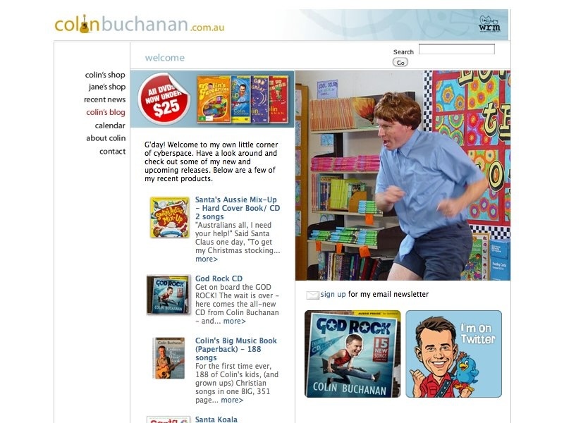 www.colinbuchanan.com.au colin buchanan entertainer - www.mighty.com.au