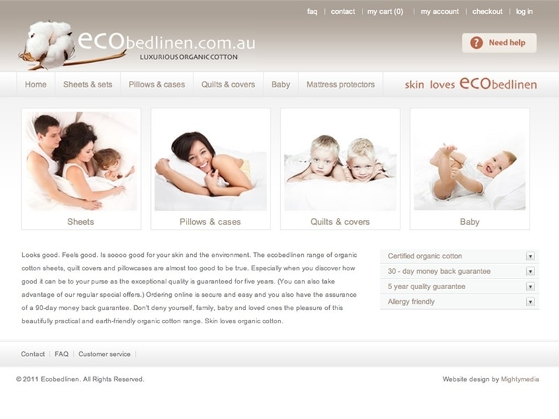 www.ecobedlinen.com.au eco bed linen - www.mighty.com.au