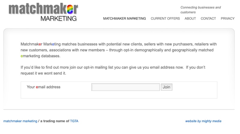 www.matchmakermarketing.com.au matchmaker - www.mighty.com.au