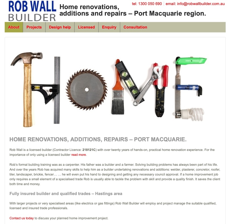 rob wall builder rob wall builder - www, mighty.com.au