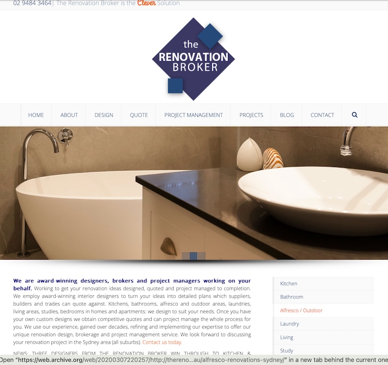 the renovation broker - www.mighty.com.au