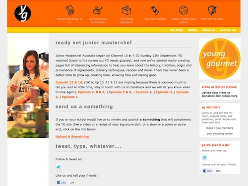 p www.younggourmet young gourmet - www.mighty.com.au