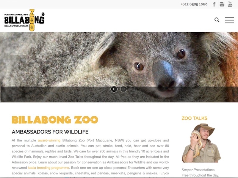 www.billabongzoo.com.au billabong zoo - www, mighty.com.au