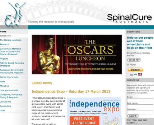 www.spinalcure.org.au Spinal Cure - www.mighty.com.au