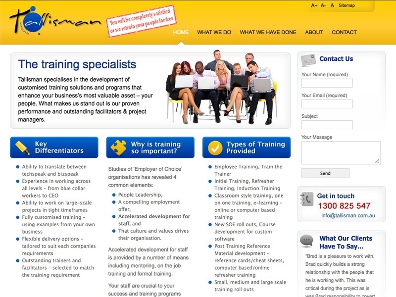 www.tallisman.com.au Talisman - www.mighty.com.au