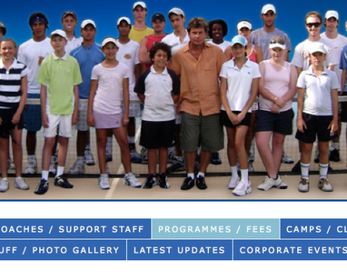 Advertising Australia - Sydney Academy of Tennis www.mighty.com.au