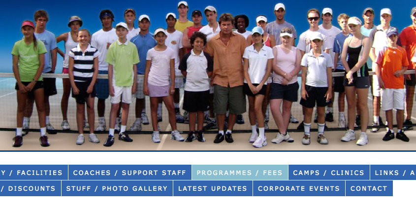 Advertising Australia - Sydney Academy of Tennis www.mighty.com.au